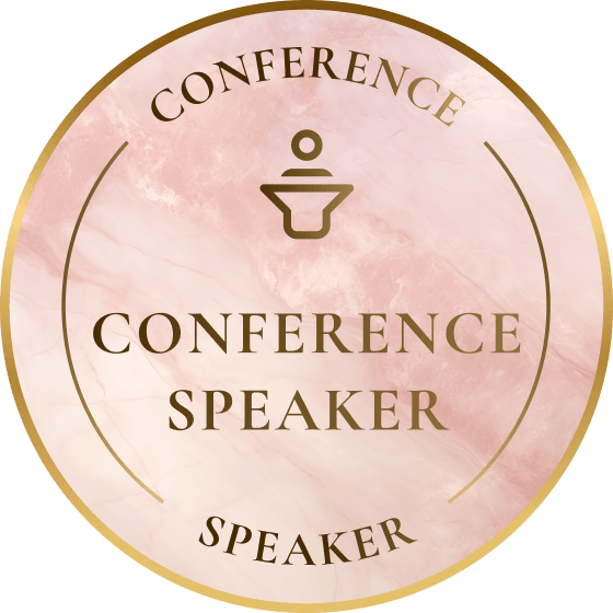 Like a Bo conference speaker badge